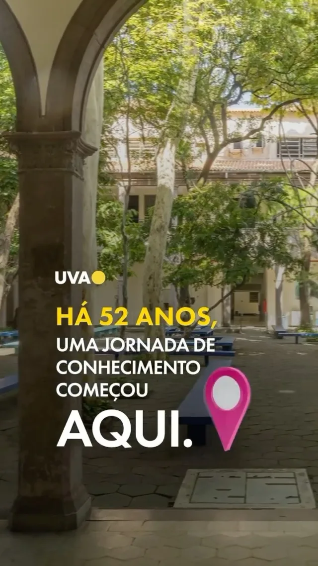 🎉 Há 52 anos, a Universidade Veiga de Almeida vem transformando vidas e construindo futuros. Neste aniversário, celebramos as histórias de alunos, professores e todos que fazem parte dessa trajetória de sucesso. 🥳✨

#OrgulhoUVA #52AnosDeUVA #EducaçãoTransformadora #UVA