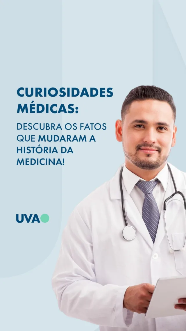 Sabia que o estetoscópio foi inventado em 1816? Descubra essa e outras curiosidades históricas sobre a medicina e veja como essa profissão evoluiu ao longo dos séculos. Na UVA, preparamos nossos alunos para fazer parte dessa história incrível. Venha descobrir mais!

#Medicina #HistóriaDaMedicina #CuriosidadesMedicas #UVA #Educação #FuturoDaMedicina