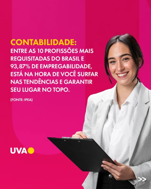 Na UVA, você não vai ser só mais um contador – vai se tornar o estrategista que o mercado precisa. Enquanto todo mundo ainda está preso no básico, aqui você mergulha nas tecnologias de ponta e nas práticas que estão transformando a contabilidade. 

Prepare-se para liderar o futuro com inovação e impacto real. Está pronto para ser a diferença? 

#CiênciasContábeis #LidereOGame #InovaçãoContábil #FuturoFinanceiro #UVA